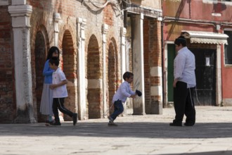 Jewish Ghetto, Ghetto Novo in Sestiere Cannaregio, Venice, Veneto, Italy