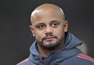 Coach coach Vincent Kompany FC Bayern Munich FCB Portrait Voith-Arena, Heidenheim,
