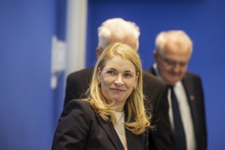 Evelyn Palla, CEO of DB. portrait. Special meeting of the Stuttgart Steering Committee 21