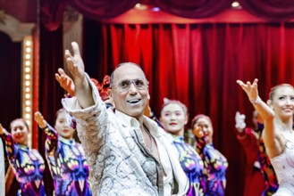 Artists at the 21st Original Roncalli Christmas Circus Berlin in Berlin's Tempodrom on 19.12.2025