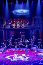 Artists at the 21st Original Roncalli Christmas Circus Berlin in Berlin's Tempodrom on 19.12.2025