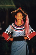 Traditional dance, Ko Phuket, Thailand, December 2002, vintage, retro, old, historical