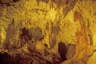 Stalactite cave, Wat Suwannakhuha monastery, Phangnga Bay, Ko Phuket, Thailand, December 2002,