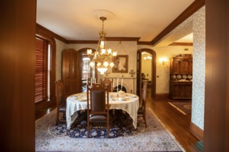 Canton, Ohio - The Ida Saxton McKinley House at the First Ladies National Historic Site. First Lady