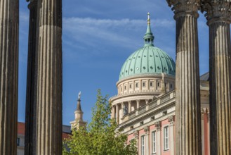 City Palace and St. Nicholas Church on the Old Market Square, Potsdam