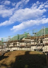 Castrop-Rauxel, North Rhine-Westphalia, Germany - residential construction in the Ruhr area. New