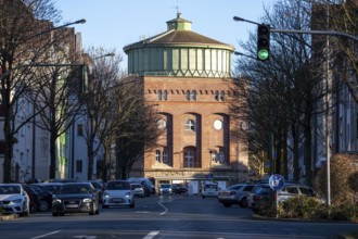 The water tower on Steeler Berg, Steeler Strassen in Essen, one of 8 water tank systems operated by