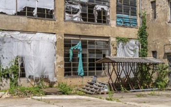 Former VEB Medizin- und Gerätetechnik building in Potsdam, Brandenburg, Germany