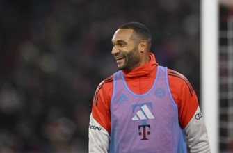 Jonathan Tah FC Bayern Munich FCB (04) portrait Allianz Arena, Munich, Bavaria, Germany