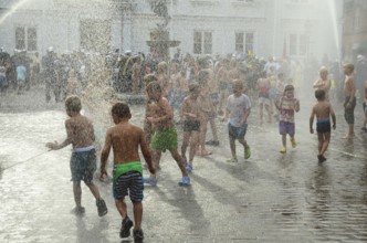 A popular event every year in August is when the Ystad Volunteer Fire Brigade takes the old fire