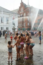 A popular event every year in August is when the Ystad Volunteer Fire Brigade takes the old fire