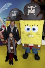 Oliver Korittke, Frida Korritke - German premiere of SpongeBob SquarePants: Pirates Ahoy!, cinema