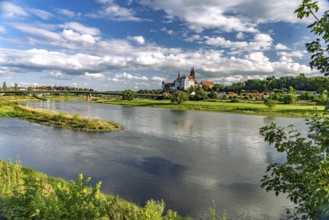 The Elbe near Meissen, Saxony, Germany