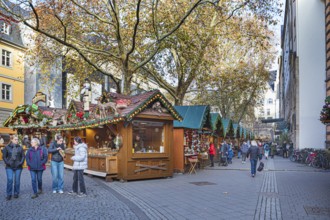 Christmas market at Bottlerplatz in Bonn, Germany