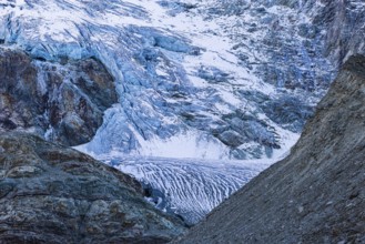 Moiry Glacier, Val d'Anniviers, Valais Alps, Canton of Valais, Switzerland