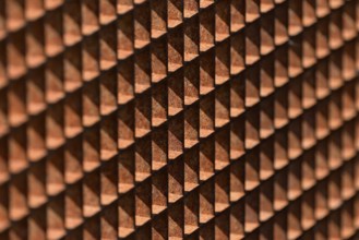 Rusty grid, background picture, North Rhine-Westphalia, Germany