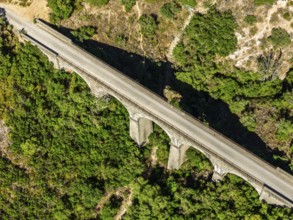 Cycle path Via Verde de la Sierra, Puerto Serrano to Olvera, old railroad track, cycle path on