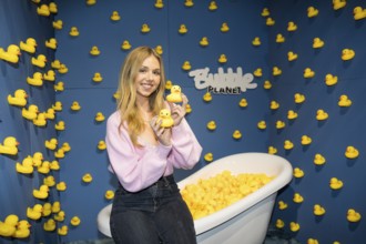 Dalia Mya Schmidt-Foss at the opening of Bubble Planet - The Adventure Museum for All Senses at