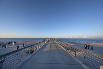New 720-meter long pier in Prerow opened since October 2024, Prerow, Darß, Mecklenburg-Western