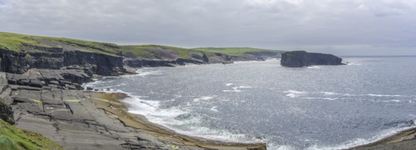 Cliffs of, Kilkee, County Clare, Ireland