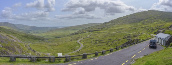 Road at Healy Pass, Clashduff, Adrigole, County Cork, Ireland