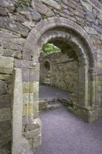 Church Ruins and Ogham Stone, Kilmalkedar, Kerry, Ireland