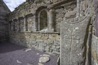 Church ruins of, Kilmalkedar, Kerry, Ireland