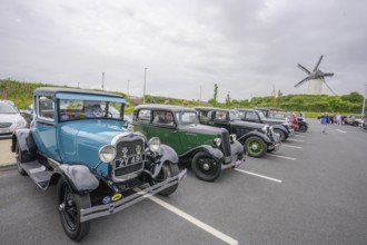 Classic car meeting at the mills of, Skerries, County Dublin, Ireland