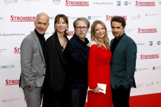 Christoph Maria Herbst, Milena Dreißig, Bjarne Mädel, Diana Stähly and Oliver Wnuk at the world