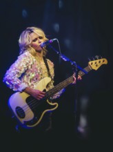 Charlotte Cooper, singer and bass player from The Subways live on For Eternity Tour 2025 at Hole44