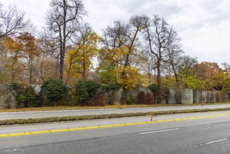 Cannstatter Straße in Stuttgart, federal road B14. The city wants to dismantle the six-lane road