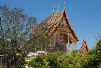 Wat Klong Wan Phra Aram Luang, Prachuap Khiri Khan, Prachuap Khiri Khan Province, Central Thailand,