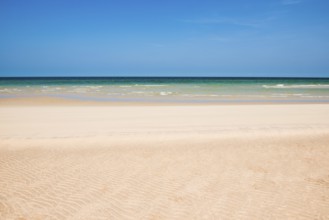 Lonely beach, Grand Sand Dune, Pak Khlong, Chumphon, Chumphon Province, Central Thailand, Thailand