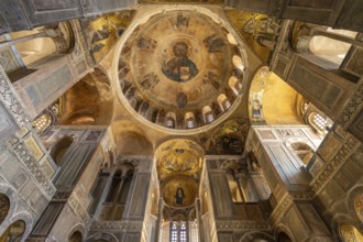 Catholic of Hosios Lukas Monastery, UNESCO World Heritage Site in Steiri, Greece