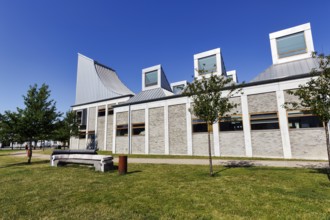 Utzon Center, experimental cultural center for architecture, design, art and communication, modern