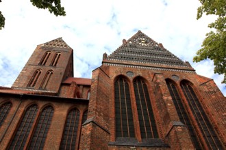 St. Nicholas Church, important building of North German brick Gothic and part of the UNESCO World