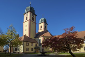 Monastery Church, St. Märgen, Southern Black Forest, Black Forest, Baden-Württemberg, Germany