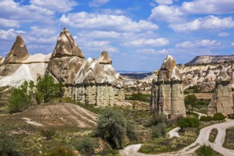 Bagildere Valley, fantastic tuff rock formations, Cappadocia, Turkey