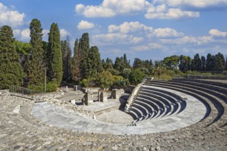 Odeon of Kos, small theatre, reconstruction, originally built probably in the 2nd century AD,