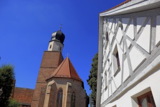 Chapel, Our Lady, Frauenkapelle in the old town, city of Heideck in the district of Roth, Middle