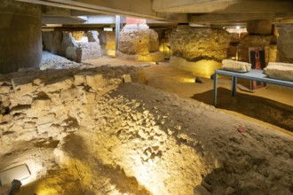 Museo del Foro de Caesaraugusta, Roman forum museum, Zaragoza, Aragon, Spain