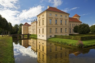 Rheinsberg Castle, countryside, Ostprignitz-Ruppin district, prime example of Friederician Rococo,