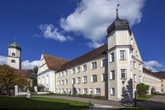 Castle in Isny, Allgäu, Baden-Württemberg, Germany