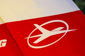 A PZL-106 AR Kruk agricultural aircraft with the registration D-FOAB and the original registration