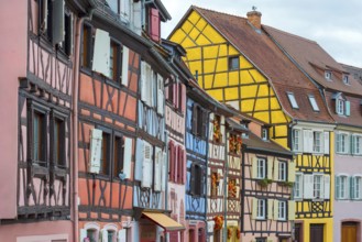 Half-timbered houses in Petite Venise, Colmar