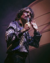 Singer Justin Hawkins from The Darkness live on Dreams On Toast Tour at Metropol Berlin on 10