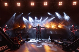 Martin Engler, Singer, Mono Inc., Dark-Rock Band, D, live on Live 2025 Tour at Columbiahalle Berlin