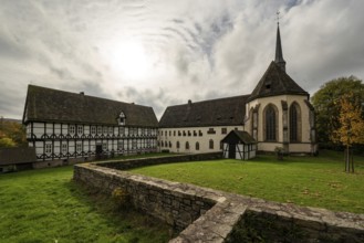 Falkenhagen Convent and Convent Church, a former Cistercian convent, Lügde, North Rhine-Westphalia,