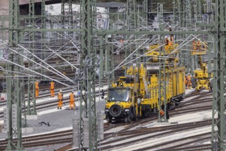 New Untertürkheim railway sidings. Train services are being reorganised as part of Stuttgart 21.