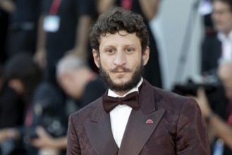 Venice, Italy - 3 September 2025: Vincenzo Nemolato during the red carpet of - Duse - during the